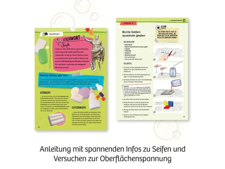 Kosmos Experimentierkasten Seifen-Atelier