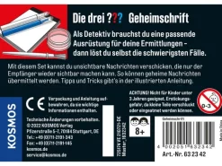 Kosmos Experimentierkasten Die drei ??? Geheimschrift