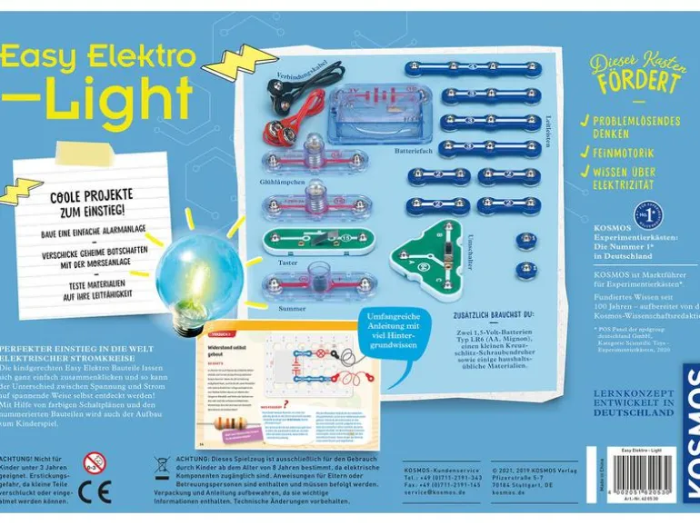 Kosmos Experimentierkasten Easy Elektro – Light