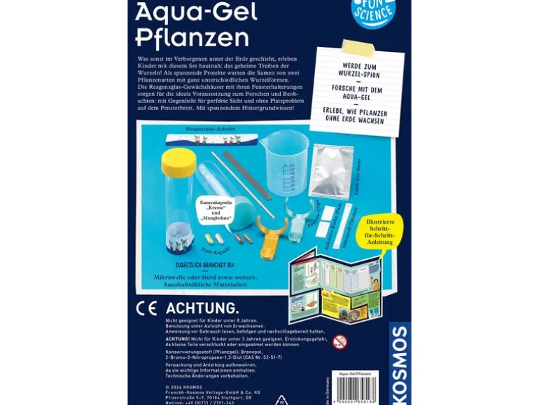Kosmos Experimentierkasten Fun Science: Aqua-Gel Pflanzen