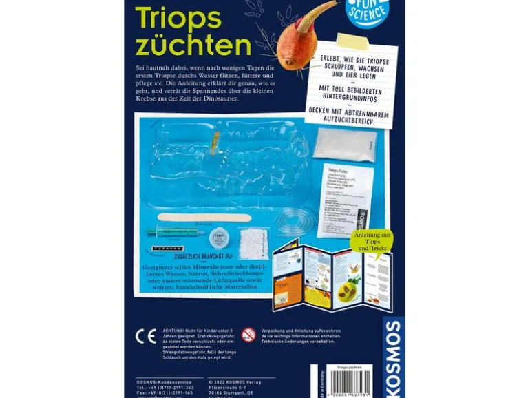Kosmos Experimentierkasten Fun Science – Triops züchten