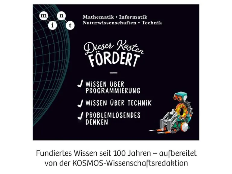 Kosmos Experimentierkasten Codix – Dein mechanischer Coding-Roboter