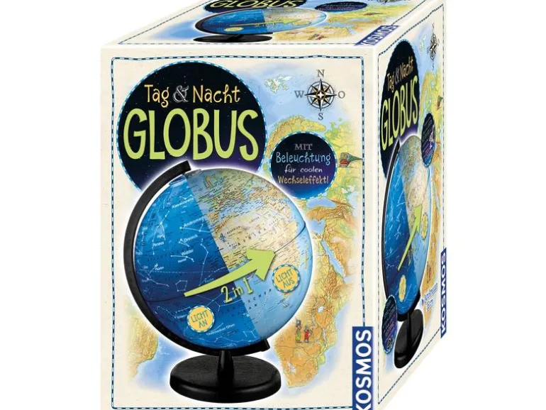 Kosmos Globus Tag & Nacht