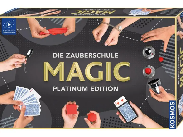 Kosmos Zauberkasten Die Zauberschule Magic: Platinum Edition