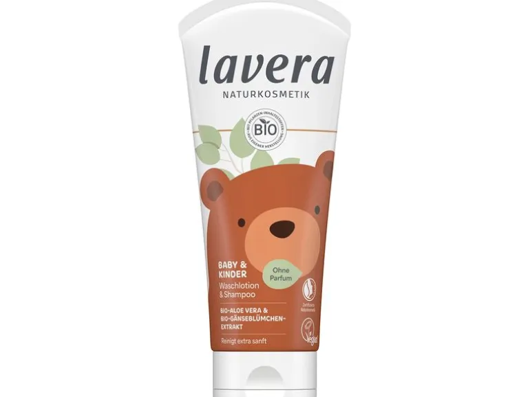 Lavera Waschlotion und Shampoo Baby und Kinder 200 ml