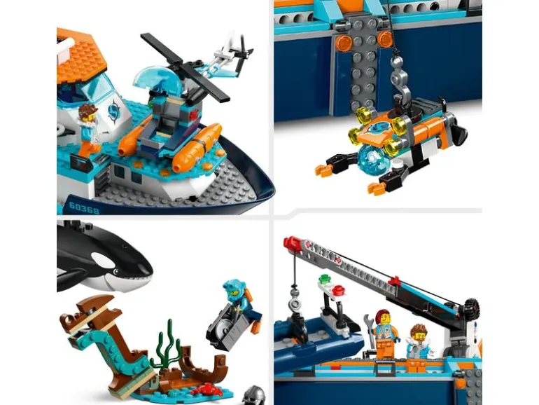 LEGO® City Arktis-Forschungsschiff 60368