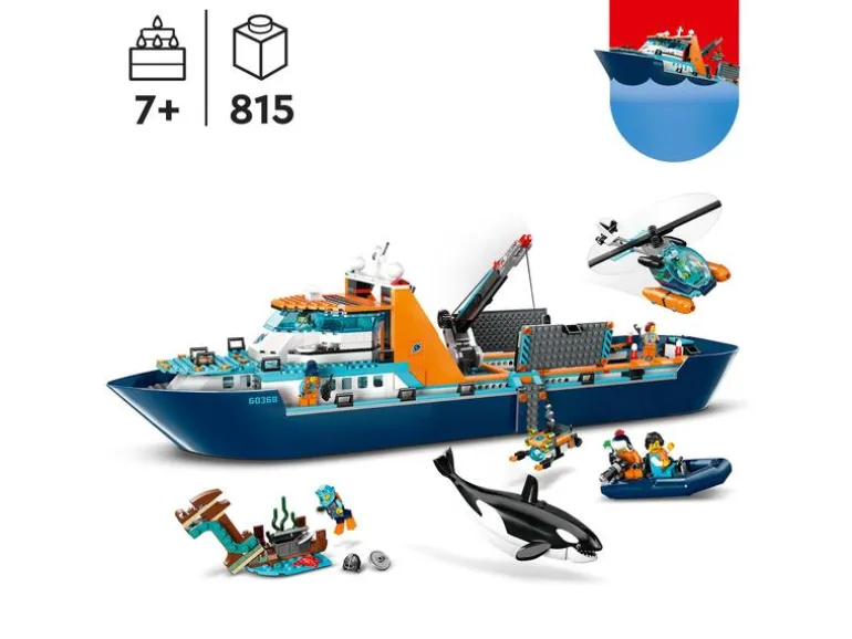 LEGO® City Arktis-Forschungsschiff 60368