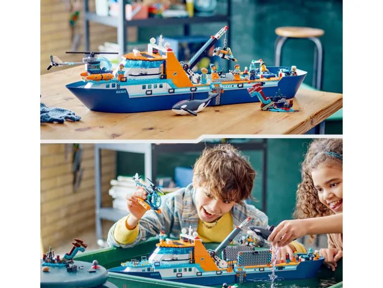 LEGO® City Arktis-Forschungsschiff 60368