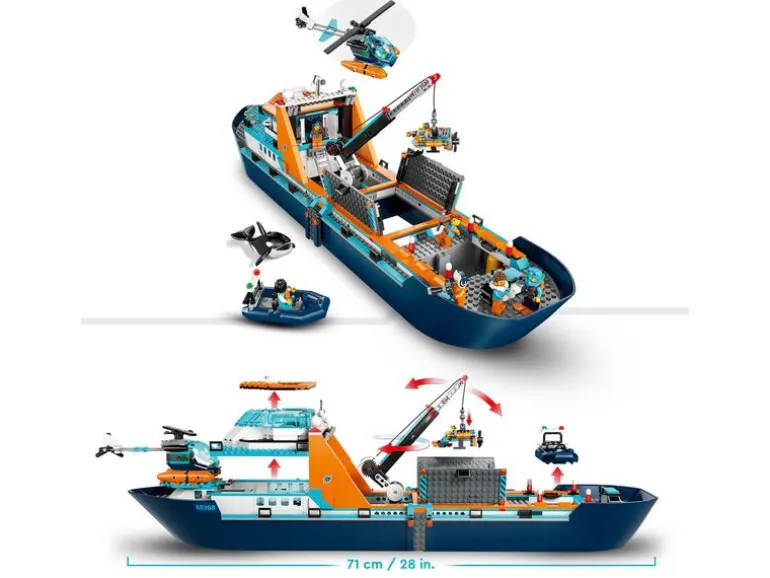 LEGO® City Arktis-Forschungsschiff 60368