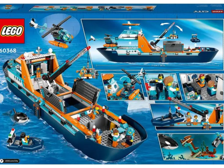 LEGO® City Arktis-Forschungsschiff 60368