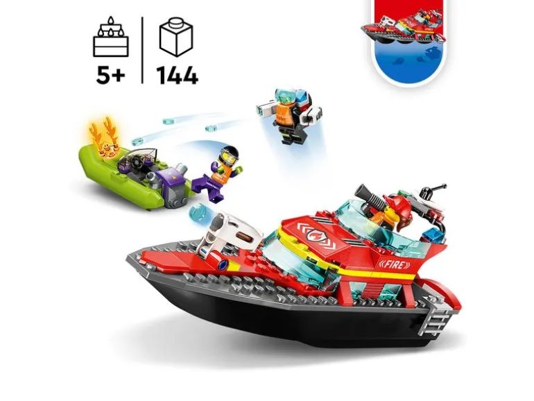 LEGO® City Feuerwehrboot 60373