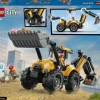 LEGO® City Gelber Baggerlader 60480
