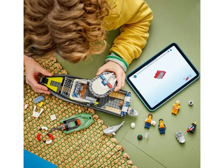 LEGO® City Verfolgungsjagd im Polizeiboot 60456