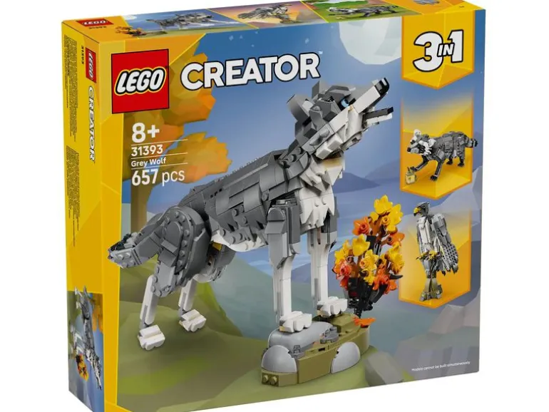 LEGO® Creator 3 in 1 Forest Animals Gray Wolf