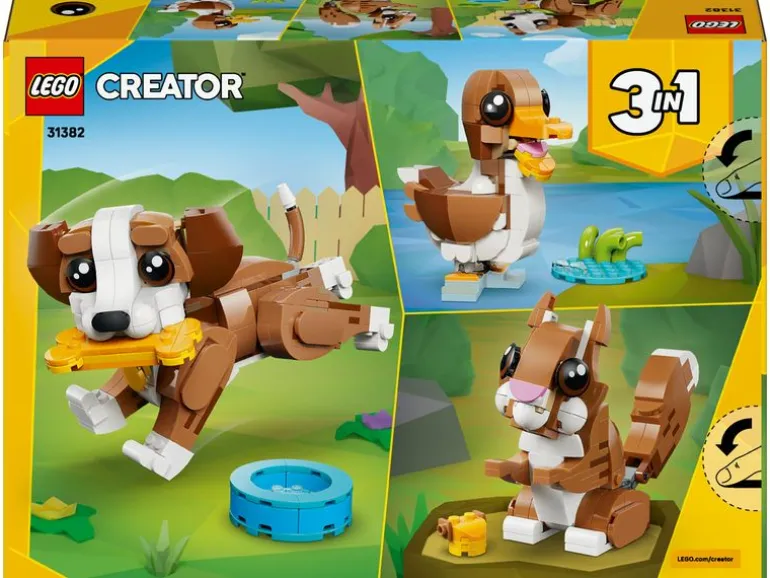 LEGO® Creator Niedliche Tiere Verspielter 31382