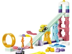 LEGO® DUPLO® Kreative Sprungschanzen, kleine Flitzer 3‑in‑1 10478