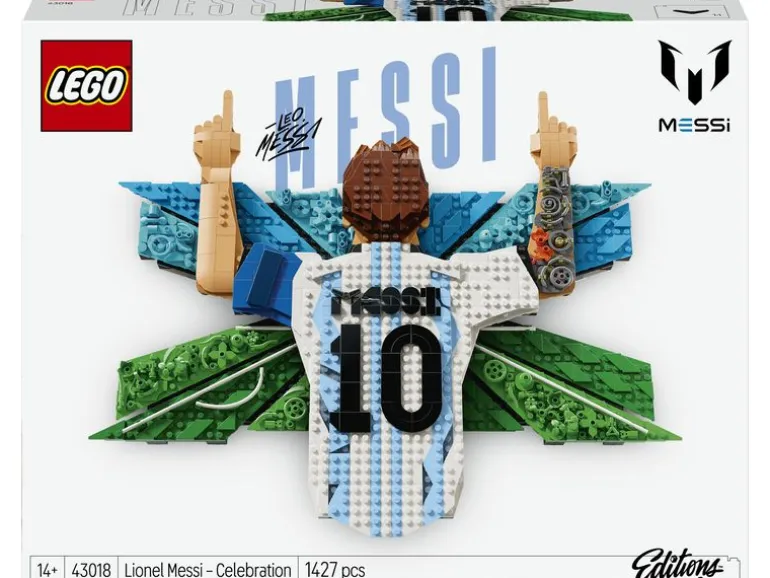 LEGO® Editions Lionel Messi – Torjubel 43018