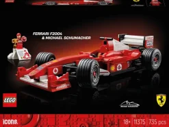 LEGO® Icons Ferrari F2004 und Michael Schumacher 11375