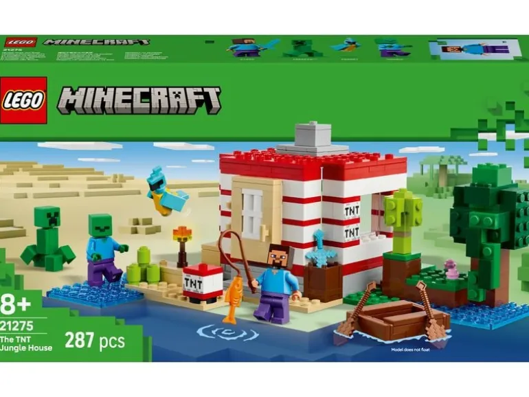 LEGO® Minecraft Das TNT-Dschungelhaus 21275