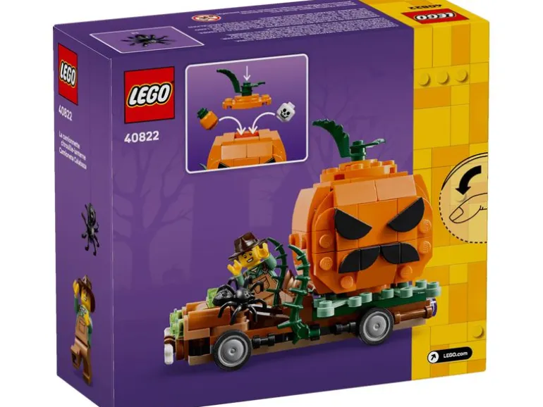 LEGO® Saisonal Pickup mit Halloweenkürbis 40822