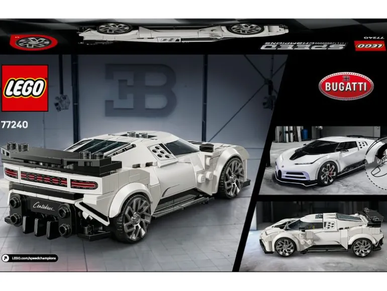 LEGO® Speed Champions Bugatti Centodieci Hypersportwagen 77240