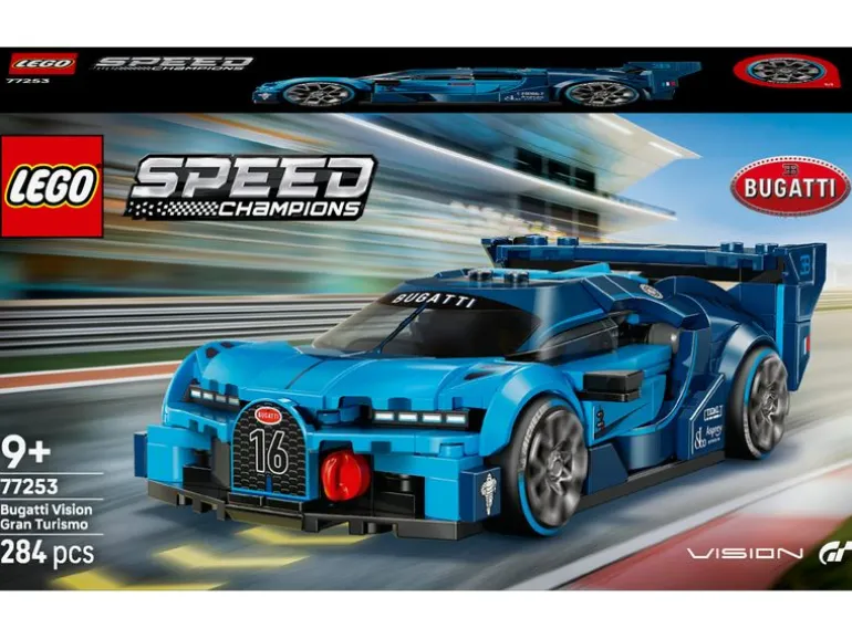 LEGO® Speed Champions Bugatti Vision GT Hypersportwagen 77253