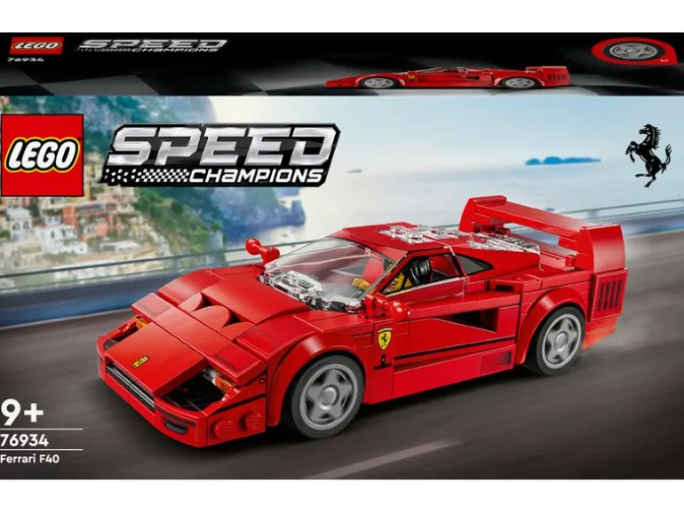 LEGO® Speed Champions Ferrari F40 Supersportwagen 76934