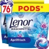Lenor Waschmittel Kapseln All-in-1 Pods Aprilfrisch 76 Stück