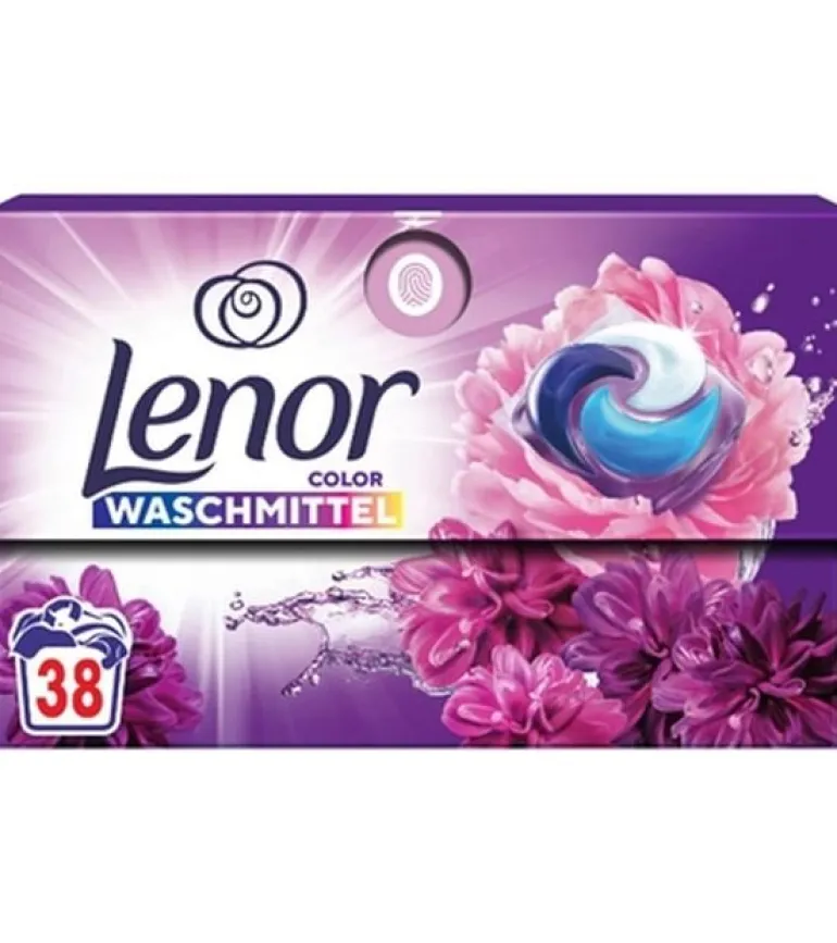 Lenor Waschmittel Kapseln Amethyst Pods 38 Stück