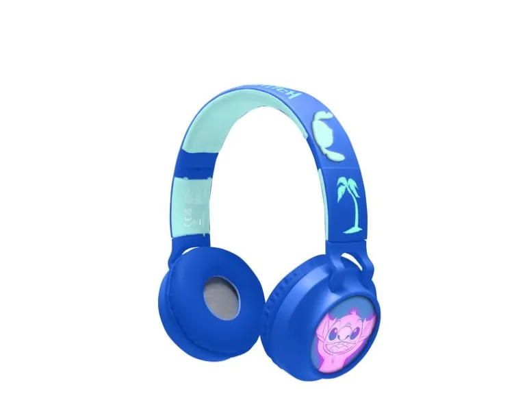 Lexibook Bluetooth/Kabelkopfhörer 3D Stitch Blau