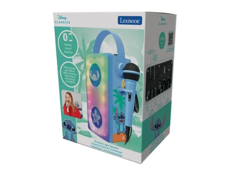 Lexibook Bluetooth-Lautsprecher Luminous Stitch