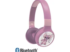Lexibook Disney Stitch Angel 2in1 Bluetooth-Kopfhörer Rosa