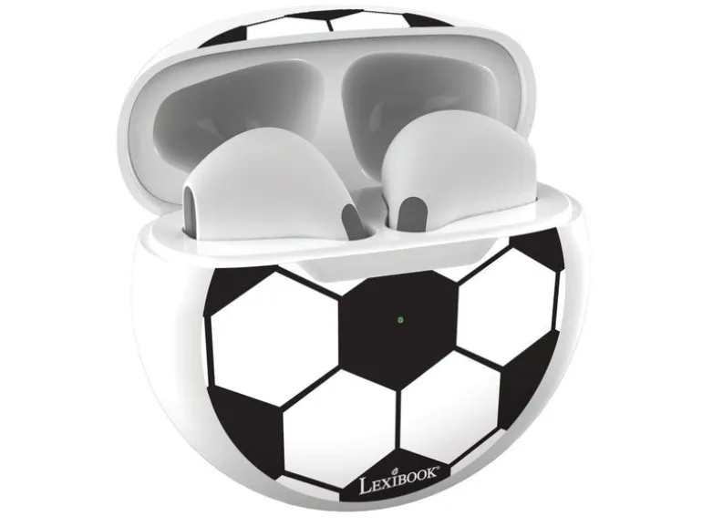 Lexibook Fussball Wireless Bluetooth-Kopfhörer Weiss