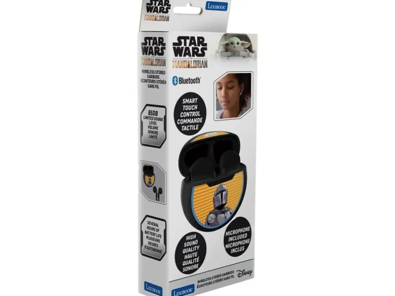 Lexibook Kabellose Bluetooth-Kopfhörer Star Wars Schwarz/Mehrfarbig