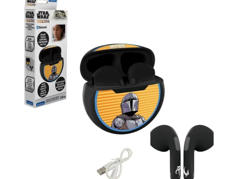 Lexibook Kabellose Bluetooth-Kopfhörer Star Wars Schwarz/Mehrfarbig
