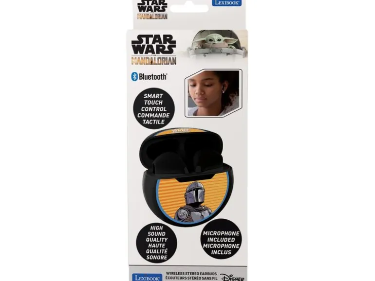 Lexibook Kabellose Bluetooth-Kopfhörer Star Wars Schwarz/Mehrfarbig