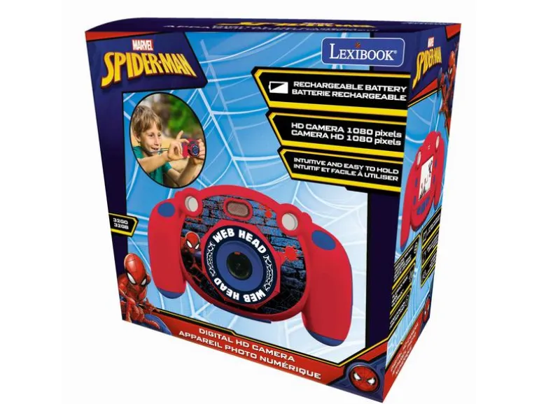 Lexibook Kinderkamera Spider-Man Blau/Rot