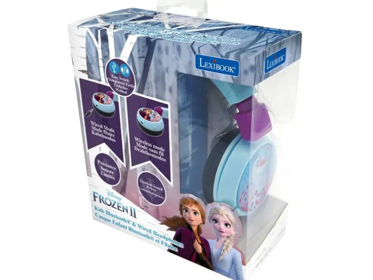 Lexibook Kinderkopfhörer Disney Frozen Hellblau