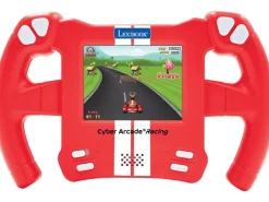 Lexibook Kinderkopfhörer Lenkrad-Konsole Cyber Arcade Racing Rot