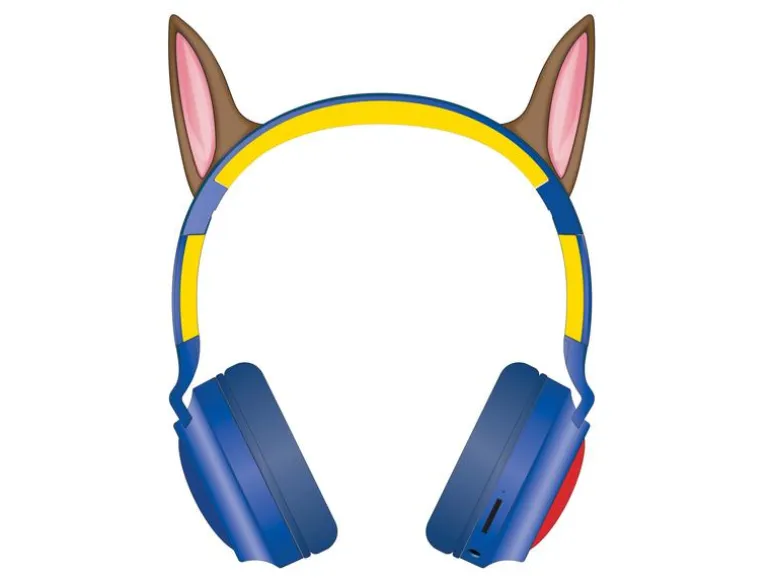 Lexibook Kinderkopfhörer Paw Patrol 3D 2-in-1 Blau/Rot/Gelb