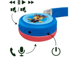 Lexibook Kinderkopfhörer Paw Patrol 2-in-1-Bluetooth