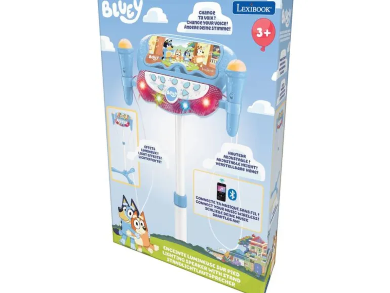 Lexibook Mikrofonständer Bluey mit 2 Mikrofonen