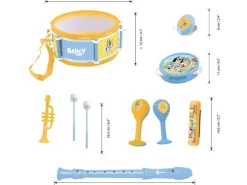 Lexibook Musikset Bluey 7-teilig Blau Gelb