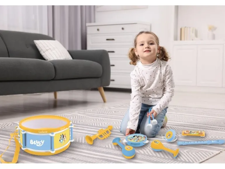 Lexibook Musikset Bluey 7-teilig Blau Gelb