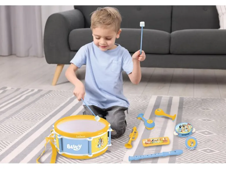 Lexibook Musikset Bluey 7-teilig Blau Gelb