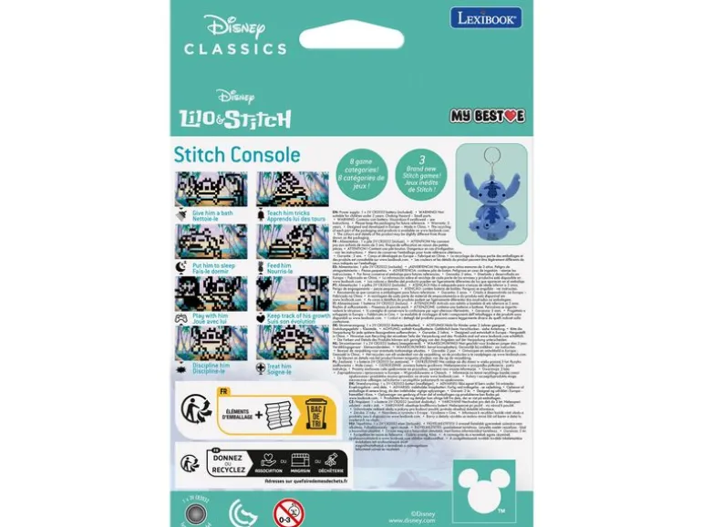 Lexibook Tamagotchi Disney Stitch My Best-E Blau