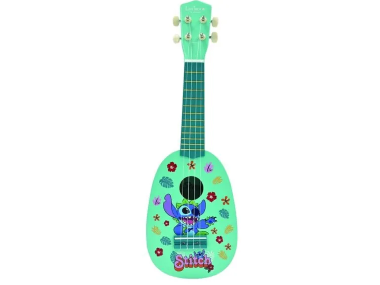 Lexibook Ukulele Stitch aus Holz mit Nylonsaiten 53 cm