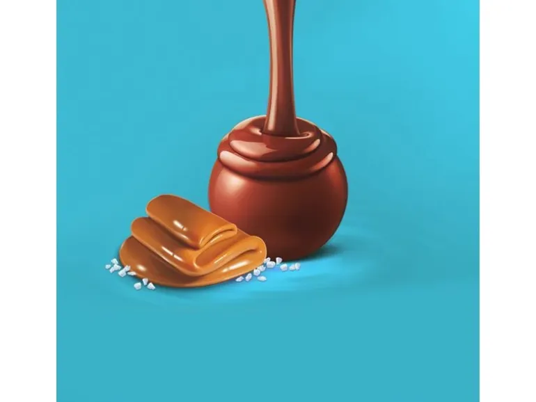 Lindt Schokolade Lindor Salted Caramel 1000 g