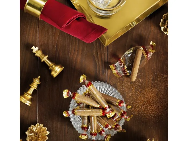 Lindt Schokoladen-Pralinen Kirschstengeli mit Alkohol 125 g
