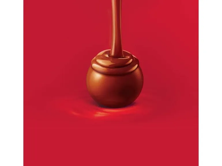 Lindt Schokoladen-Pralinen Lindor Kugeln Milch 1 kg
